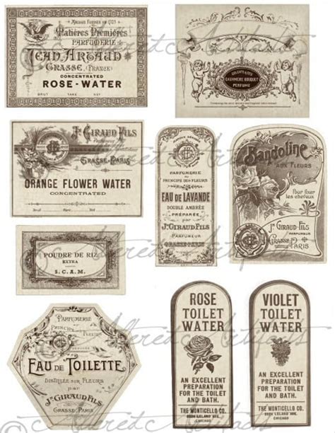 7+ Perfume Bottle Label Templates - Free Printable PSD, Word, PDF ...