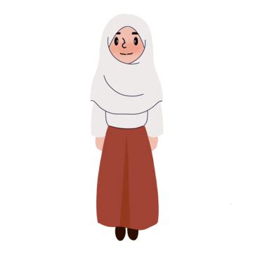 Jilbab Kartun Gambar PNG | File Vektor Dan PSD | Unduh Gratis Di Pngtree