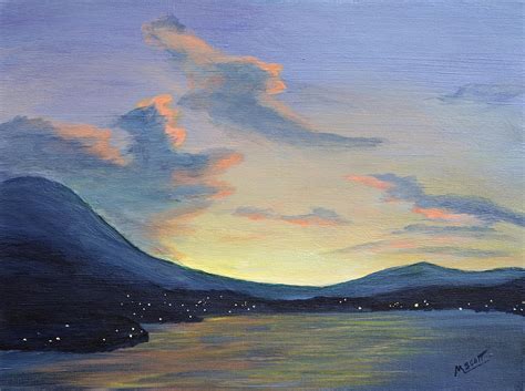 Koko Crater Sunrise Painting by Michael Scott - Fine Art America