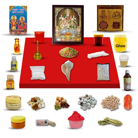 Laxmi Kuber Puja Kit / Goddess Laxmi & Lord Kuber Poojan - Etsy