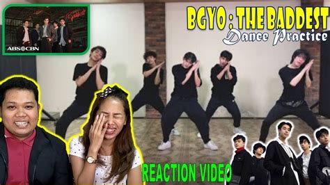 BGYO : THE BADDEST DANCE PRACTICE - TEACHER'S REACTION VIDEO - YouTube