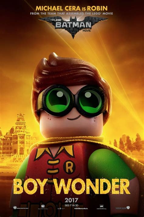 New THE LEGO BATMAN MOVIE Character Posters Spotlight Bats, Robin ...