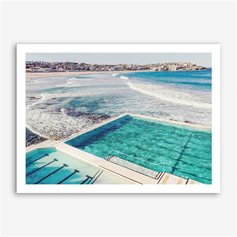 Bondi Beach Art Print by Sisi and Seb - Fy