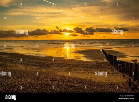 climping beach uk Stock Photo - Alamy