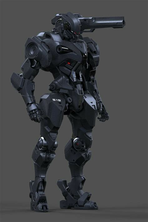 Pin by 하나 유 on 로봇 일러스트 | Armor concept, Robot concept art, Robot art