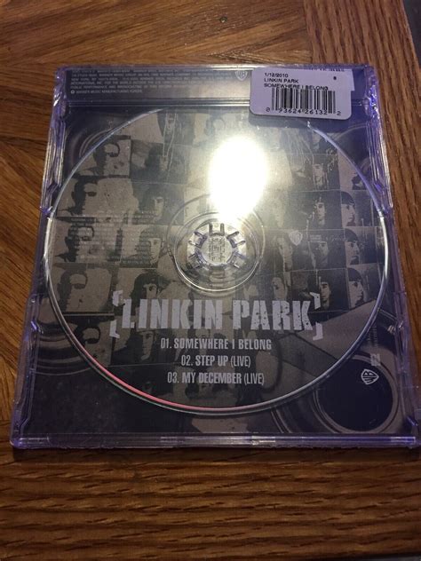 Linkin Park CD Single Somewhere I Belong New Sealed 3 Track Promo Demo ...