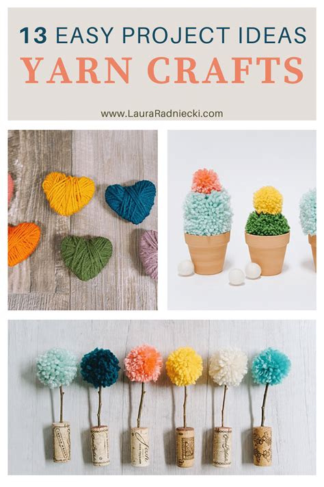 13 Easy Yarn Craft Ideas | DIY Crafts with Yarn