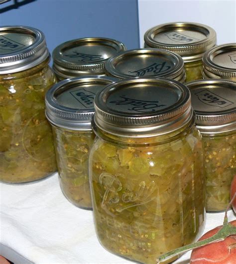 AMISH GREEN TOMATO RELISH | Green tomato relish, Relish recipes, Tomato ...