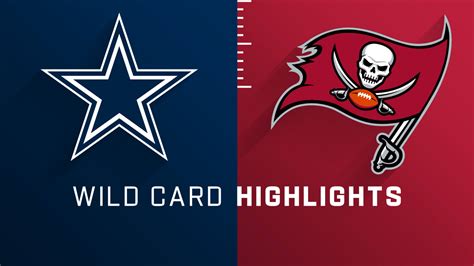 Dallas Cowboys vs. Tampa Bay Buccaneers highlights | Super Wild Card ...