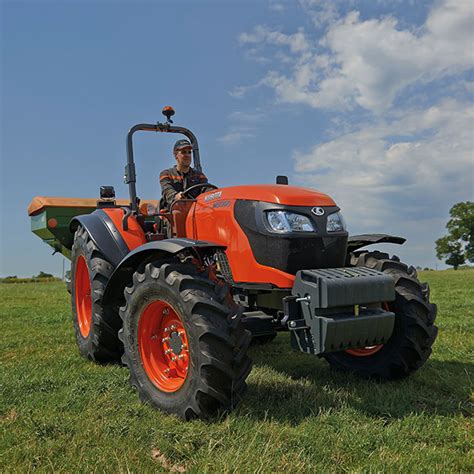 Fiche technique Tracteurs KUBOTA M 6060 DTH de 2014