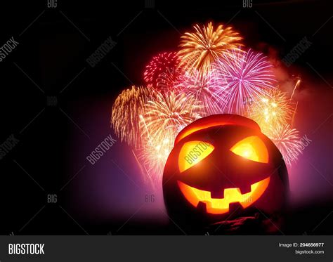 Halloween Fireworks Image & Photo (Free Trial) | Bigstock