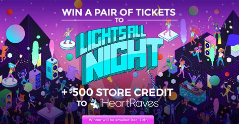 Lights All Night Tickets Giveaway – iHeartRaves