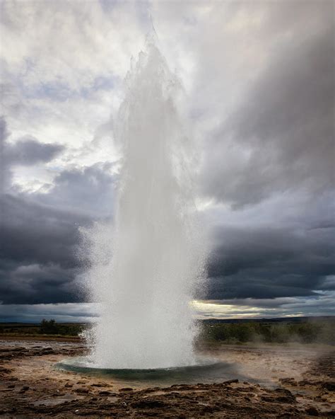 Geysir-Geyser Eruption - Iceland Photograph by Alex Mironyuk - Fine Art ...