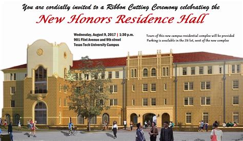 Honors Residence Hall | Honors College | TTU