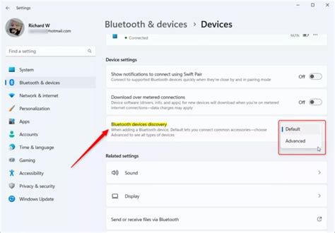 How to Turn On or Off Advanced Bluetooth Discovery in Windows 11 - Geek ...