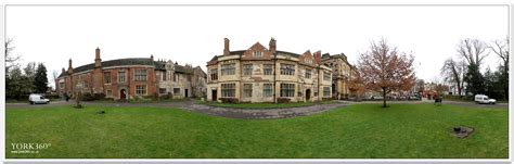 Panoramic Photo of Kings Manor York UK.