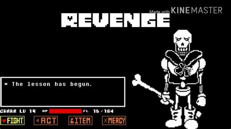 REVENGE - Disbelief Papyrus Secret Papyrus Theme - YouTube