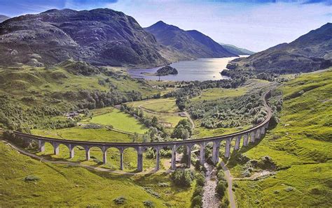 Glenfinnan viaduct just outside Fort William in Scotland | Scotland ...