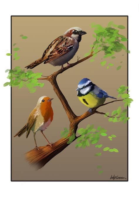 Three little birds by kovah on DeviantArt