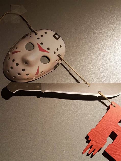 Friday the 13th Party Decorations Have a Killer Birthday - Etsy