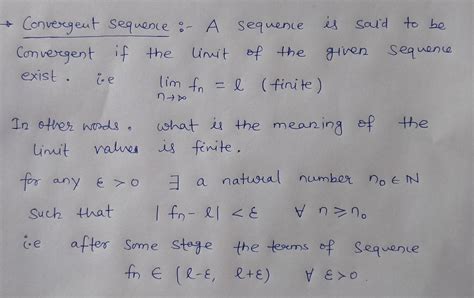 Define convergent sequence of real numbers with an examples