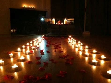 Romantic walk way | Romantic candles, Wedding night, Romantic candle ...