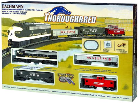 Bachmann Trains - Thoroughbred Ready To Run Electric Train Set - HO ...