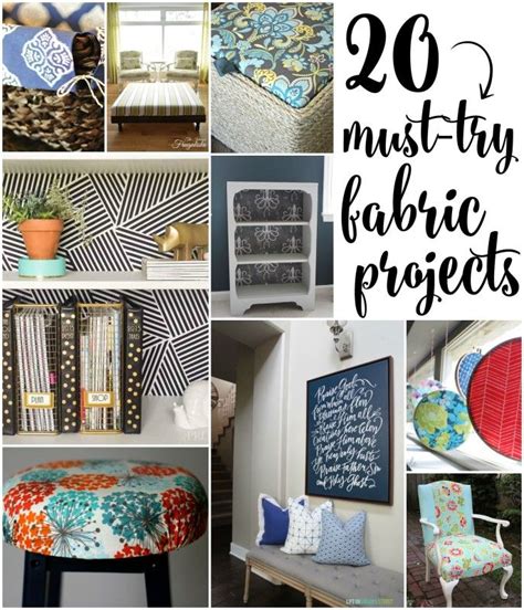 20 Gorgeous Must-Try Fabric Projects | Confessions of a Serial Do-it ...