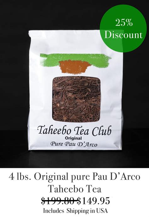 Taheebo Tea Club – Original Pure Pau D'Arco