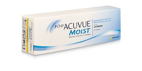 1-DAY ACUVUE® MOIST FOR ASTIGMATISM 30 Contact Lenses | LensCrafters