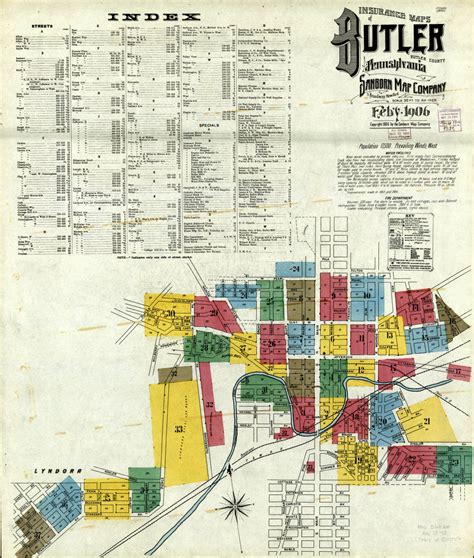 Map Of Butler County Pa - Maps Model Online