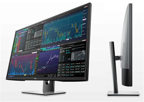 Dell P4317Q 43-inch Ultra HD 4K multi-client monitor released ...