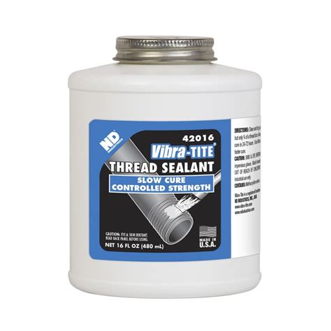 Vibra-Tite 42016 Thread Sealant High Temp / High Strength Pipe Sealant ...