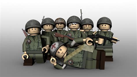 lego american soldiers ww2 by dino5500 on deviantART | American ...