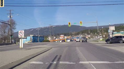 Driving to Salmon Arm BC Canada - Small City/Town - Easy Living - YouTube