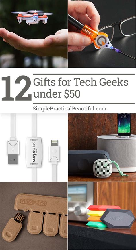 Gifts for the Tech Lover - Simple Practical Beautiful