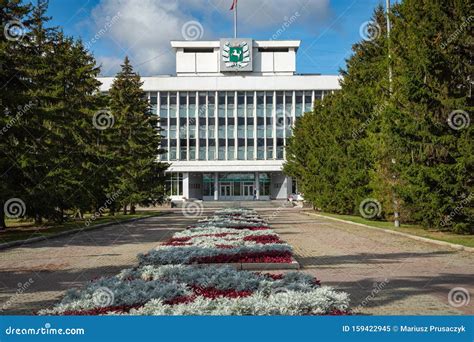 TOMSK, RUSSIA - SEPTEMBER 13, 2019: Traditional Architecture in Tomsk ...