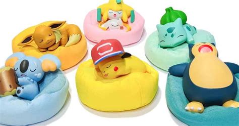 Sleeping Pokemon Figures - Shut Up And Take My Yen