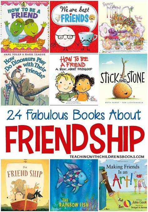 24 Fabulous Kids Picture Books About Friendship | Preschool books ...