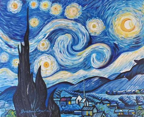 Starry Starry Night Starry Night Sky Print Vincent Van Gogh - Etsy Ireland