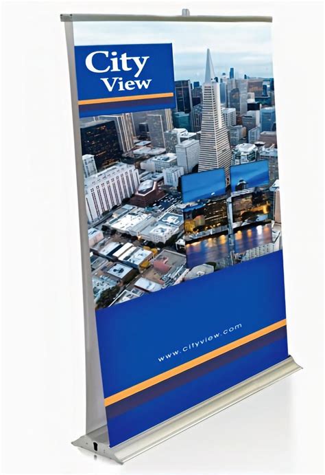 Double-Sided Premium Banner Stand | Dual-Sided Printed Banner