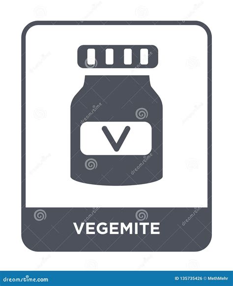 Vegemite Icon. Trendy Vegemite Logo Concept On White Background Cartoon ...