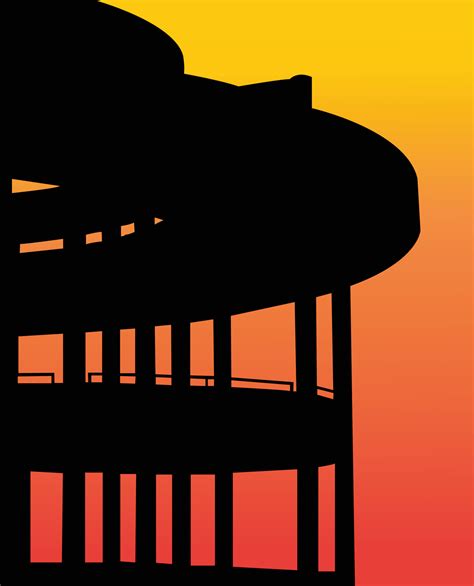 silhouette of the stadium 5414013 Vector Art at Vecteezy