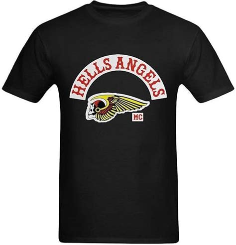 TRSCY Men's Hells Angels Motorcycle Club T-Shirt: Amazon.fr: Vêtements ...