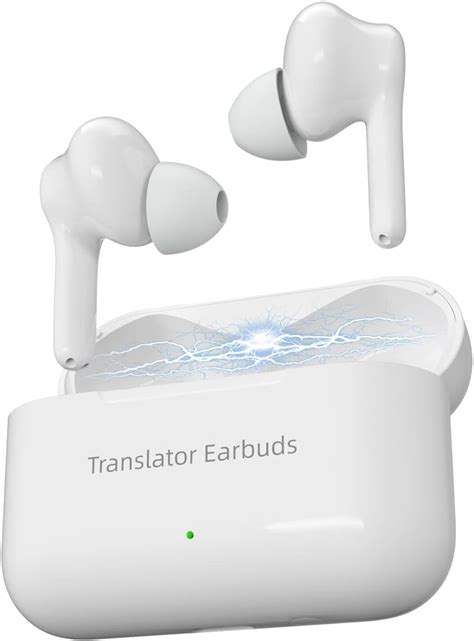 ANFIER Language Translator Earbuds with Real-Time Translation & Long ...