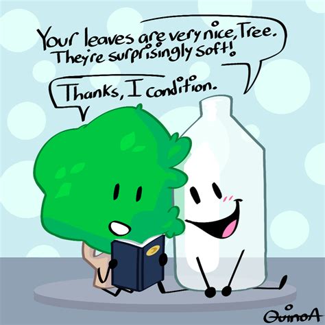 Bfb month day 19: Tree and Bottle by QuinoaHyphen on Newgrounds