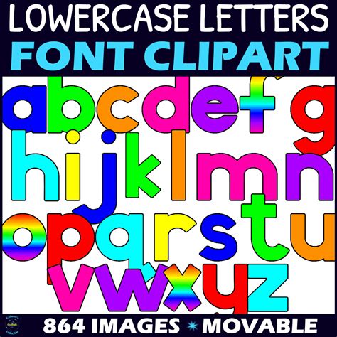 Superhero Alphabet Clipart Graphics, Small Caps Lowercase Letters By ...