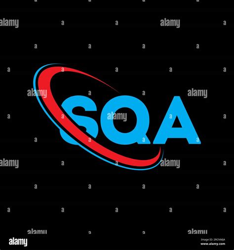 SQA logo. SQA letter. SQA letter logo design. Initials SQA logo linked ...