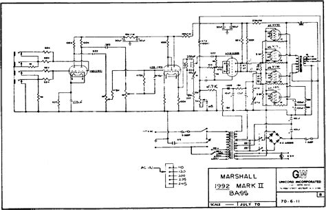 MARSHALL JMP-1992 Service Manual download, schematics, eeprom, repair ...