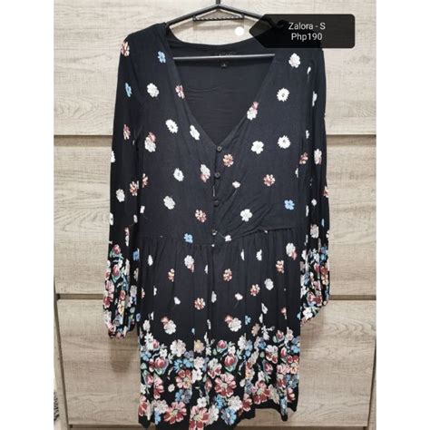 Zalora Floral Dress preloved | Shopee Philippines